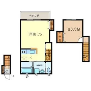 イーエステート【2階】の間取り