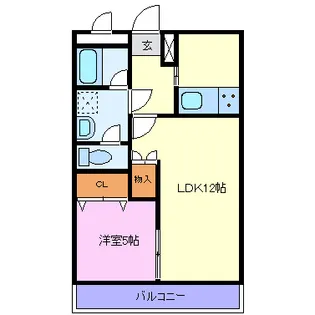 ビューコート久保壱番館【3階】の間取り