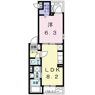 フィガロ【2階】の間取り