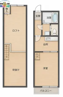 RIMハイツ【2階】の間取り