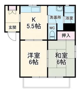 カーサT&S【1階】の間取り