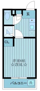 プリオール新宿【2階】の間取り