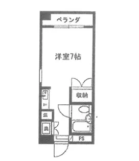 メゾン・ド・セーヌ橋場町【2階】の間取り