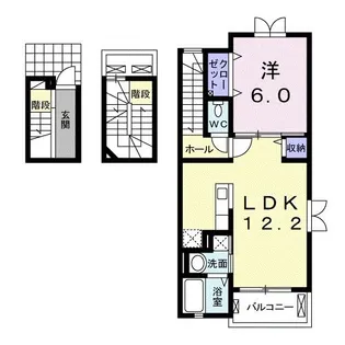 Luminex EtoileVIII【3階】の間取り