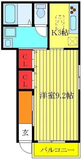 アリア【1階】の間取り