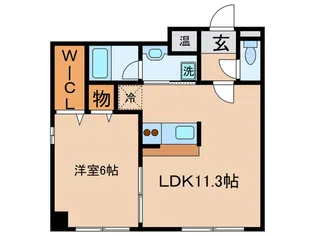 アヴァンセM【1階】の間取り
