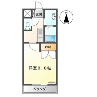 アビニティ【1階】の間取り