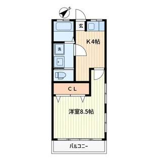 豊陽ビル【1階】の間取り