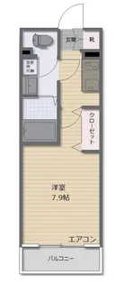 TATEYAMA TERRACE【3階】の間取り