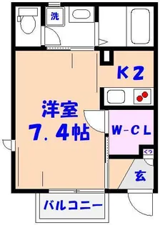 パティオ【1階】の間取り