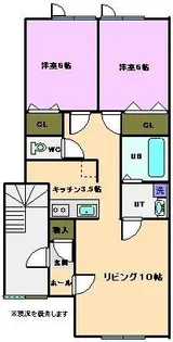 Prosper(プロスパー)【1階】の間取り