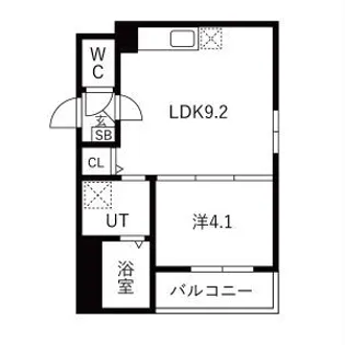 F asecia Tabit【2階】の間取り
