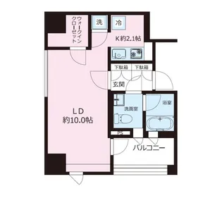 Blue【2階】の間取り