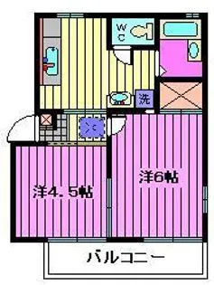 トエミール【2階】の間取り