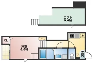 ソルテ【1階】の間取り