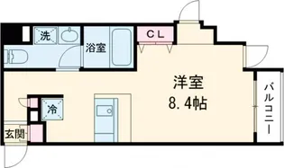ジーエスグランド高尾【3階】の間取り