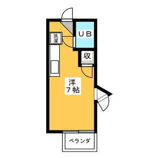ブルーハイム田島【2階】の間取り