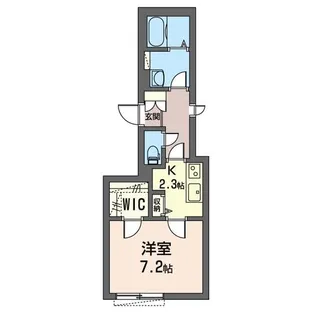 フロッサイト本蓮沼2【1階】の間取り