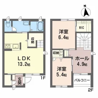 グレース I【1階】の間取り