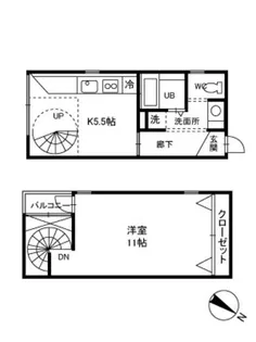 S・HOUSE【2階】の間取り
