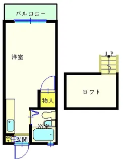 アリエス下木戸【2階】の間取り