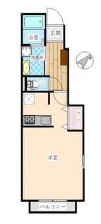 レーベンハイツA【1階】の間取り