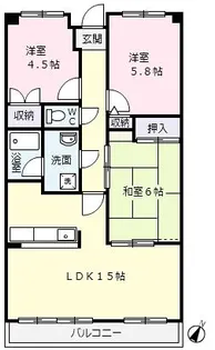 Kagamiharaヒルズ【1階】の間取り