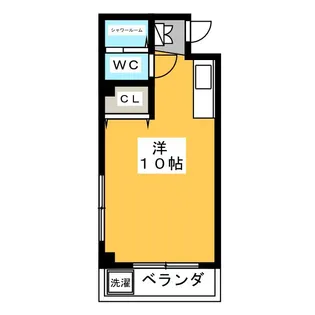 エクセル城山【1階】の間取り