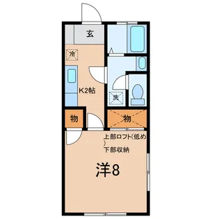 アーバンハイツY【1階】の間取り