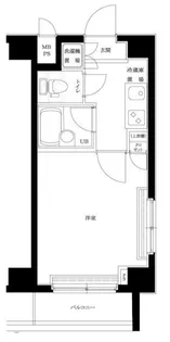 東京都港区西新橋3【マンション】の間取り