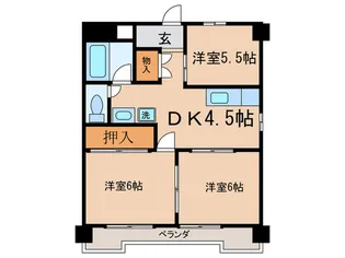 マルイチビル【4階】の間取り