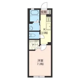 ヴィラージュ【1階】の間取り