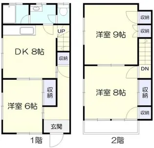 静岡県掛川市大多郎【一戸建】の間取り