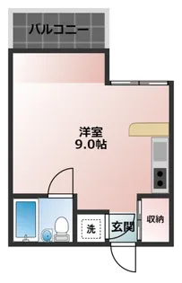 ヴィラ泉町【1階】の間取り