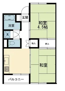 宿町共同ビル【3階】の間取り