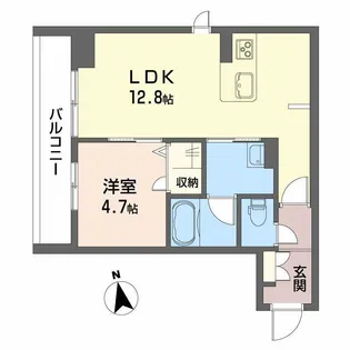 シャーメゾン プランドール【2階】の間取り