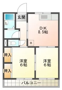 カンビアーレ【2階】の間取り