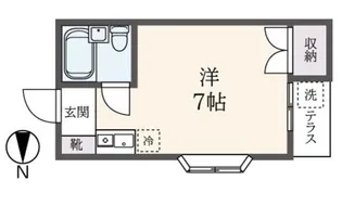 THE COMFORT RESIDENCE東小金井【1階】の間取り