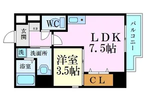 KatayamaBLDG22【6階】の間取り