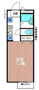 ハウス豊栄【1階】の間取り