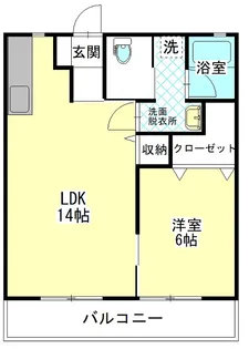 アーバンライフ木崎【1階】の間取り
