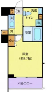 東京都中野区白鷺2【マンション】の間取り