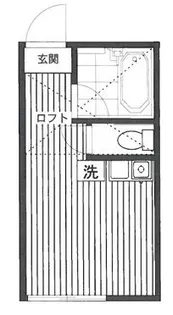 BDR横浜山手【1階】の間取り