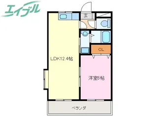 フェニックスグリーン【1階】の間取り