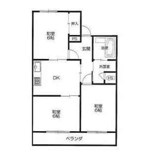 大阪府高槻市津之江町2【マンション】の間取り