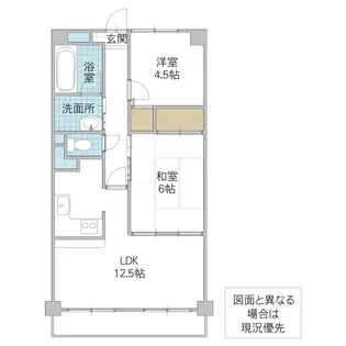 サンライフ土浦【9階】の間取り