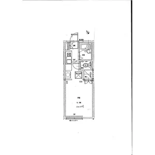 グランデュール縄嶋【1階】の間取り