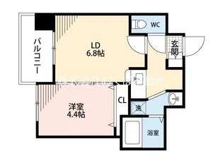 熊本県熊本市中央区保田窪2【マンション】の間取り