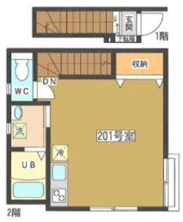 エスポワールの間取り