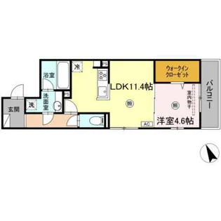 campanella舟入南【2階】の間取り